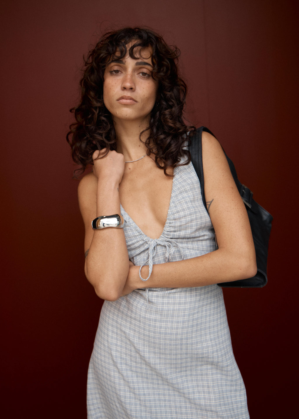 AFENDS Izzy - Maxi Dress - Silver Birch