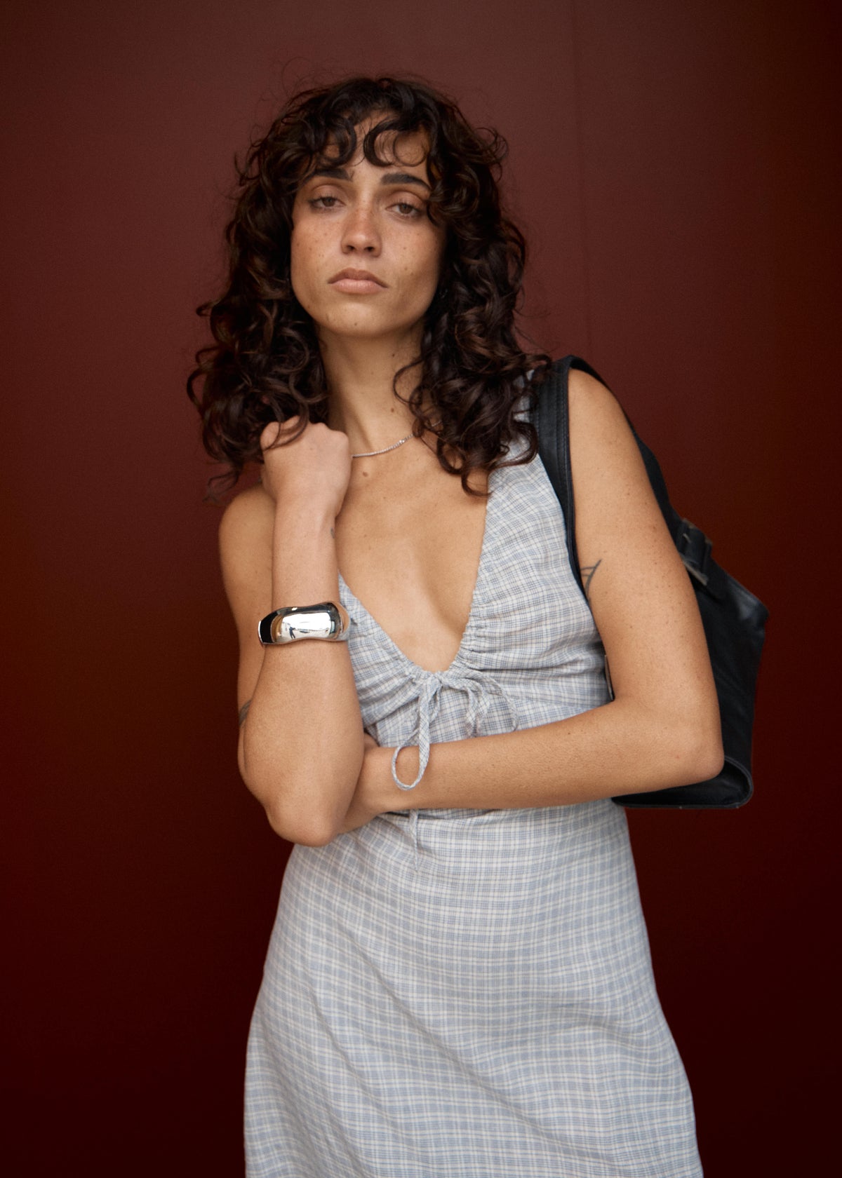 AFENDS Izzy - Maxi Dress - Silver Birch