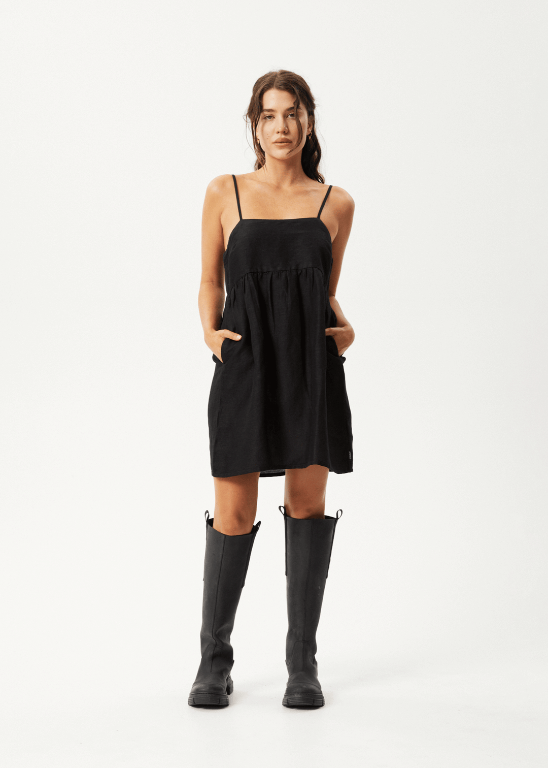 AFENDS Womens Maison - Mini Dress - Black 