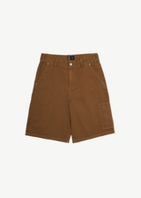 Afends Mens Harper - Recycled Carpenter Shorts - Toffee - Afends mens harper   recycled carpenter shorts   toffee 