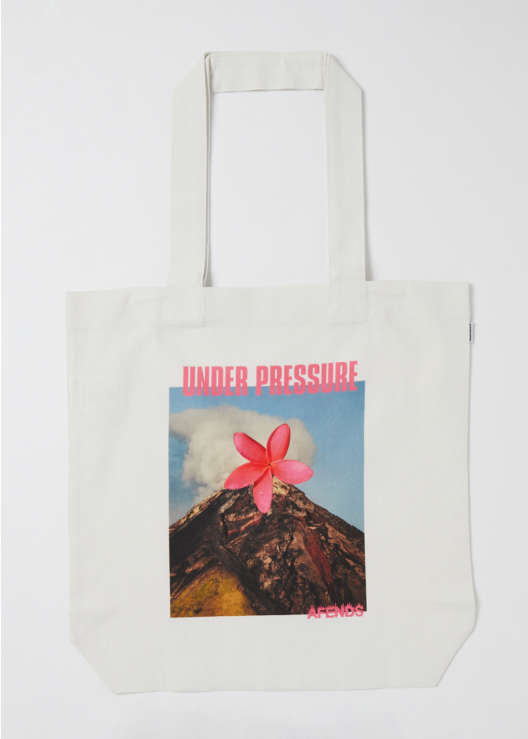 AFENDS Mens Collage - Unisex Tote Bag - White 