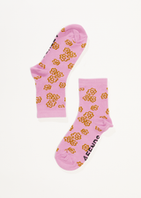 Afends Unisex Clara - Crew Socks - Candy - Afends unisex clara   crew socks   candy a232680 cdy os