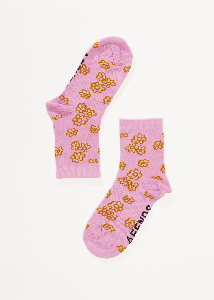 Afends Unisex Clara - Crew Socks - Candy A232680-CDY-OS