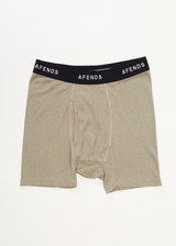 Afends Mens Absolute - Hemp Boxer Briefs - Olive - Afends mens absolute   hemp boxer briefs   olive a220668 olv xs