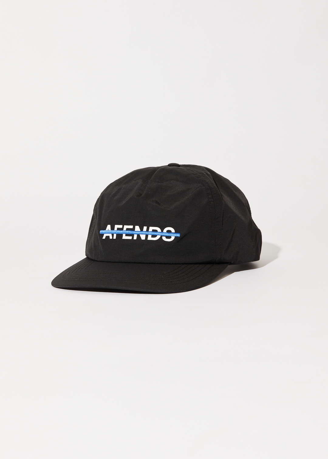 AFENDS Unisex Liquid - 5 Panel Cap - Black A232610-BLK-OS