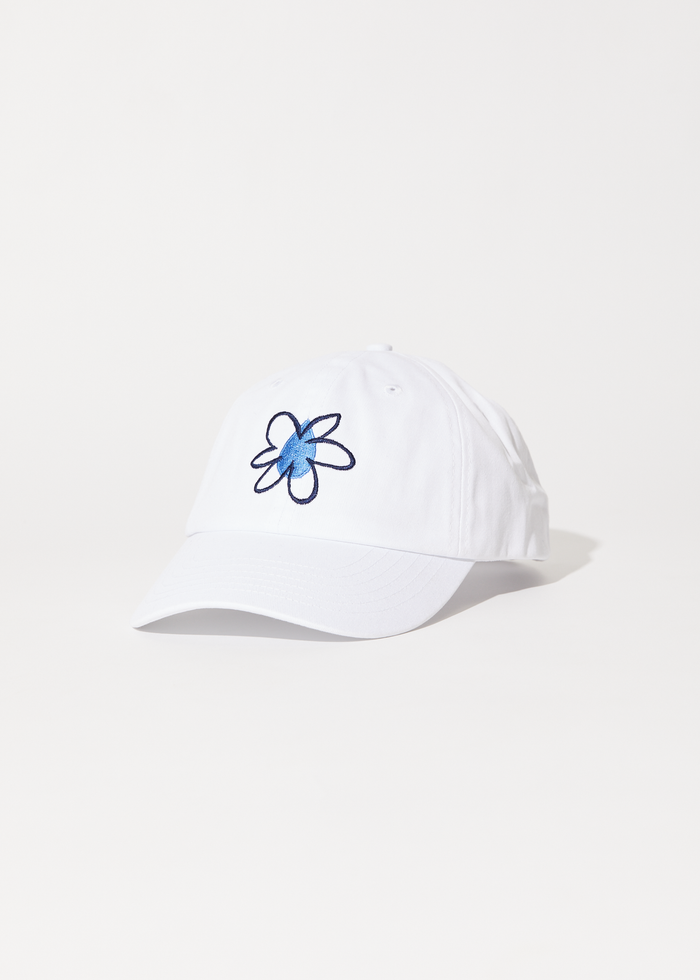 Afends Unisex Waterfall - Baseball Cap - White A232627-WHT-OS