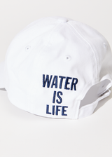 Afends Unisex Waterfall - Baseball Cap - White - Afends unisex waterfall   baseball cap   white   sustainable clothing   streetwear
