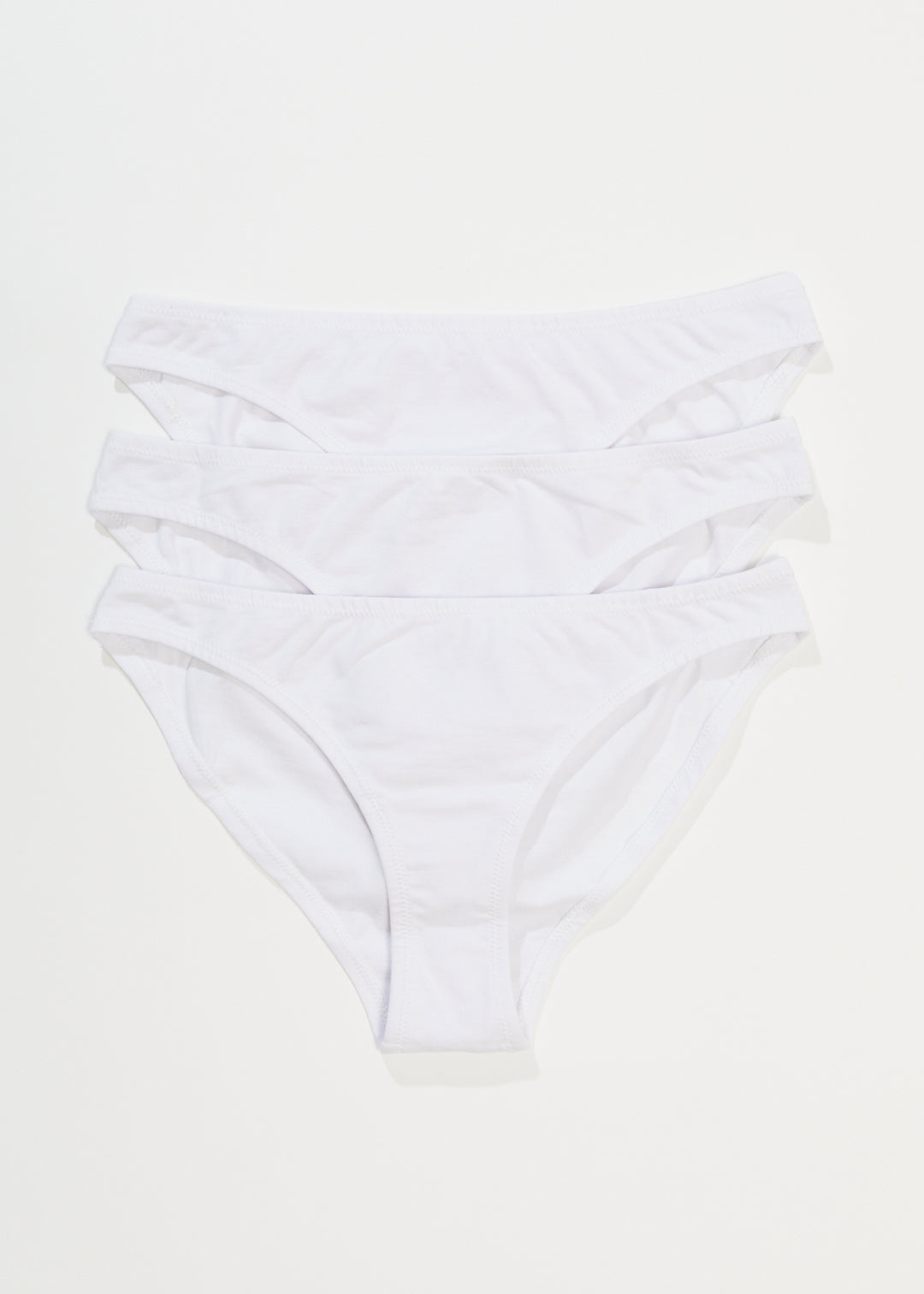 AFENDS Womens Lolly - Bikini Briefs 3 Pack - White 