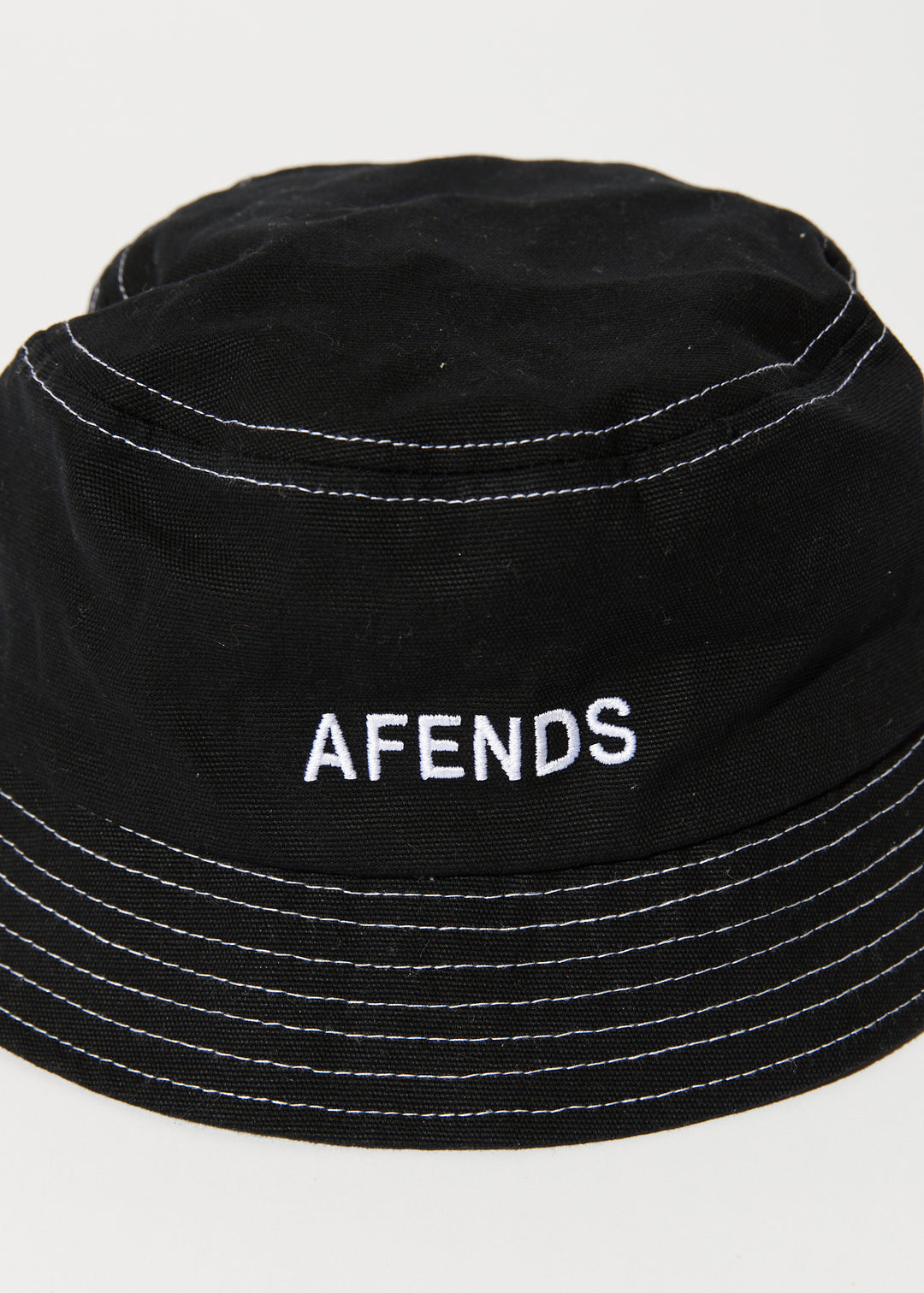 AFENDS Unisex Diggers - Bucket Hat - Black 