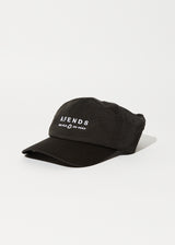 Afends Unisex Calico - Recycled Cap - Black - Afends unisex calico   recycled cap   black 