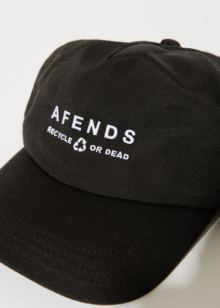 AFENDS Unisex Calico - Cap - Black - Afends AU.