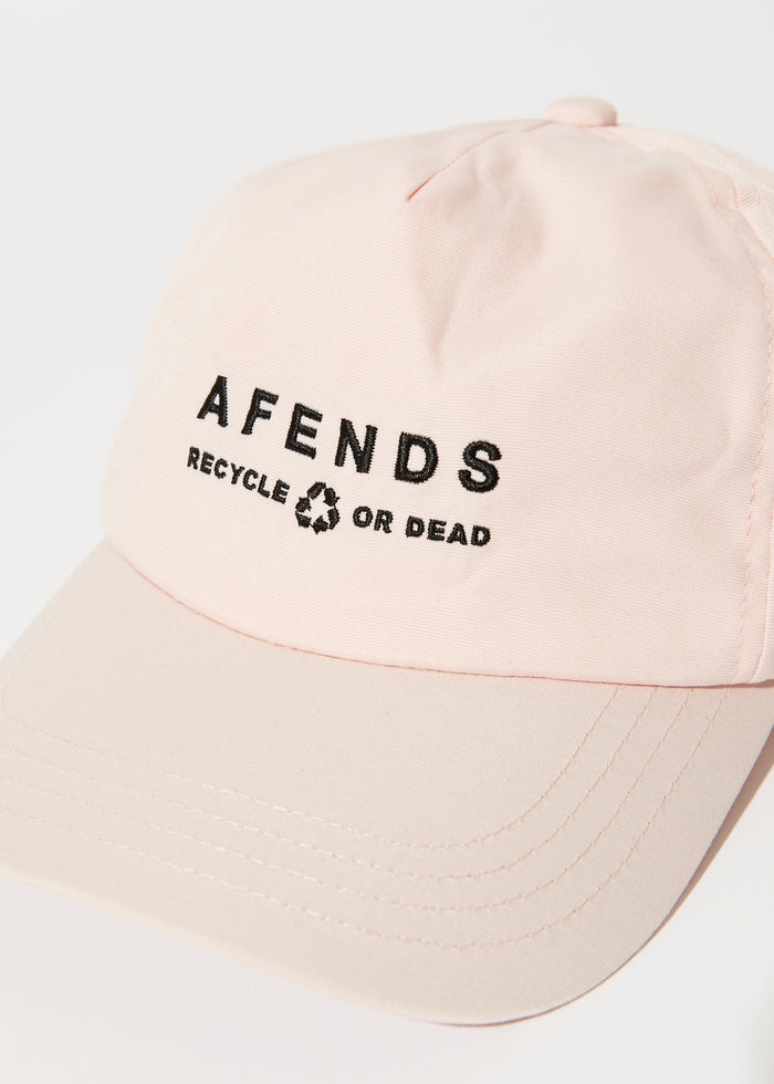 Afends Unisex Calico - Recycled Cap - Lotus 