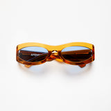 Afends Unisex Platinum J - Sunglasses - Clear Orange - Afends unisex platinum j   sunglasses   clear orange s216700 clo tpb