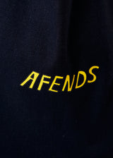 Afends Unisex Mushy - Recycled Tote Bag - Black - Afends unisex mushy   recycled tote bag   black 
