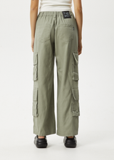 Afends Womens Midnight - Cargo Pants - Olive - Afends womens midnight   cargo pants   olive   sustainable clothing   streetwear