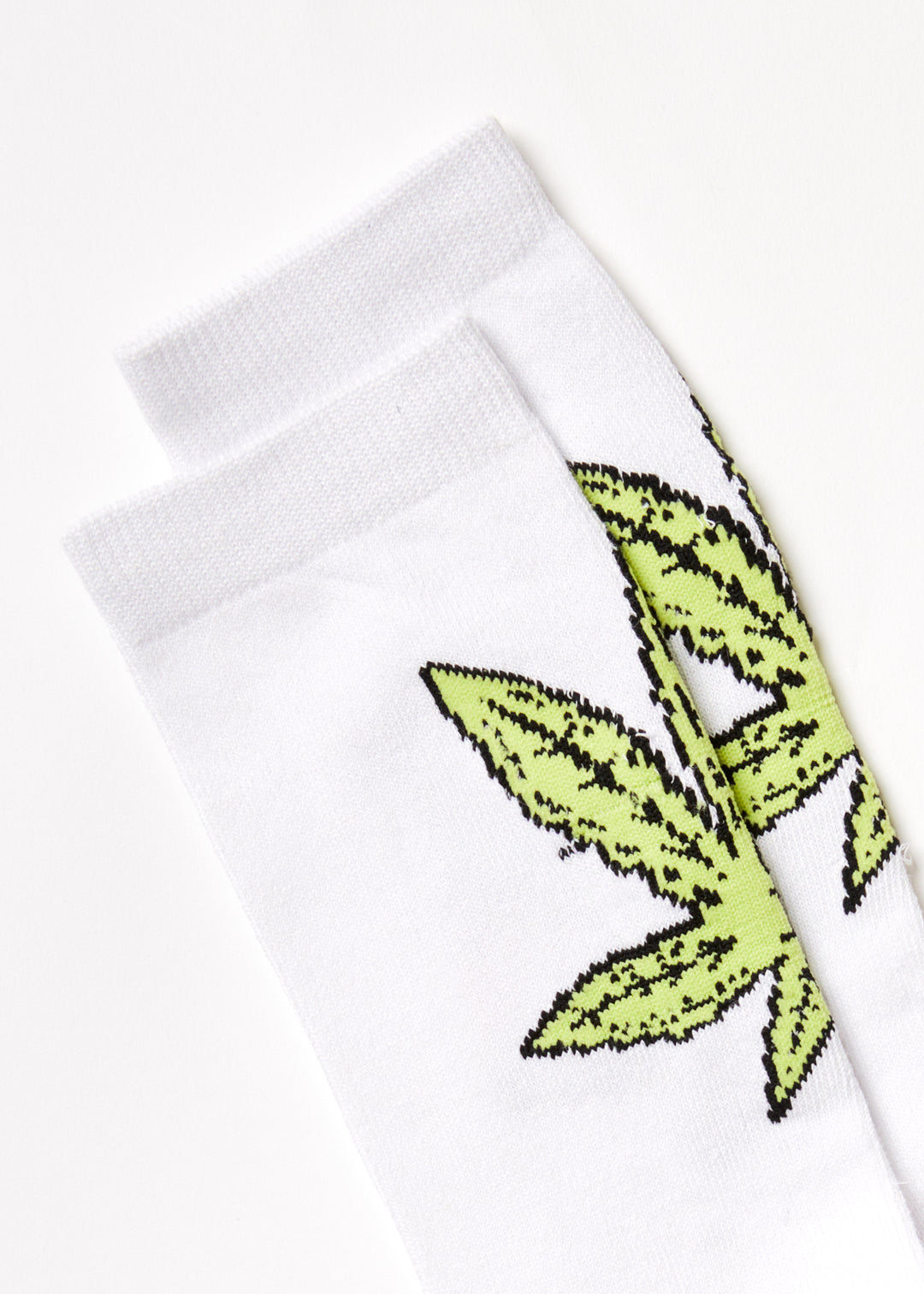 AFENDS Unisex Coasting - Crew Socks - White 