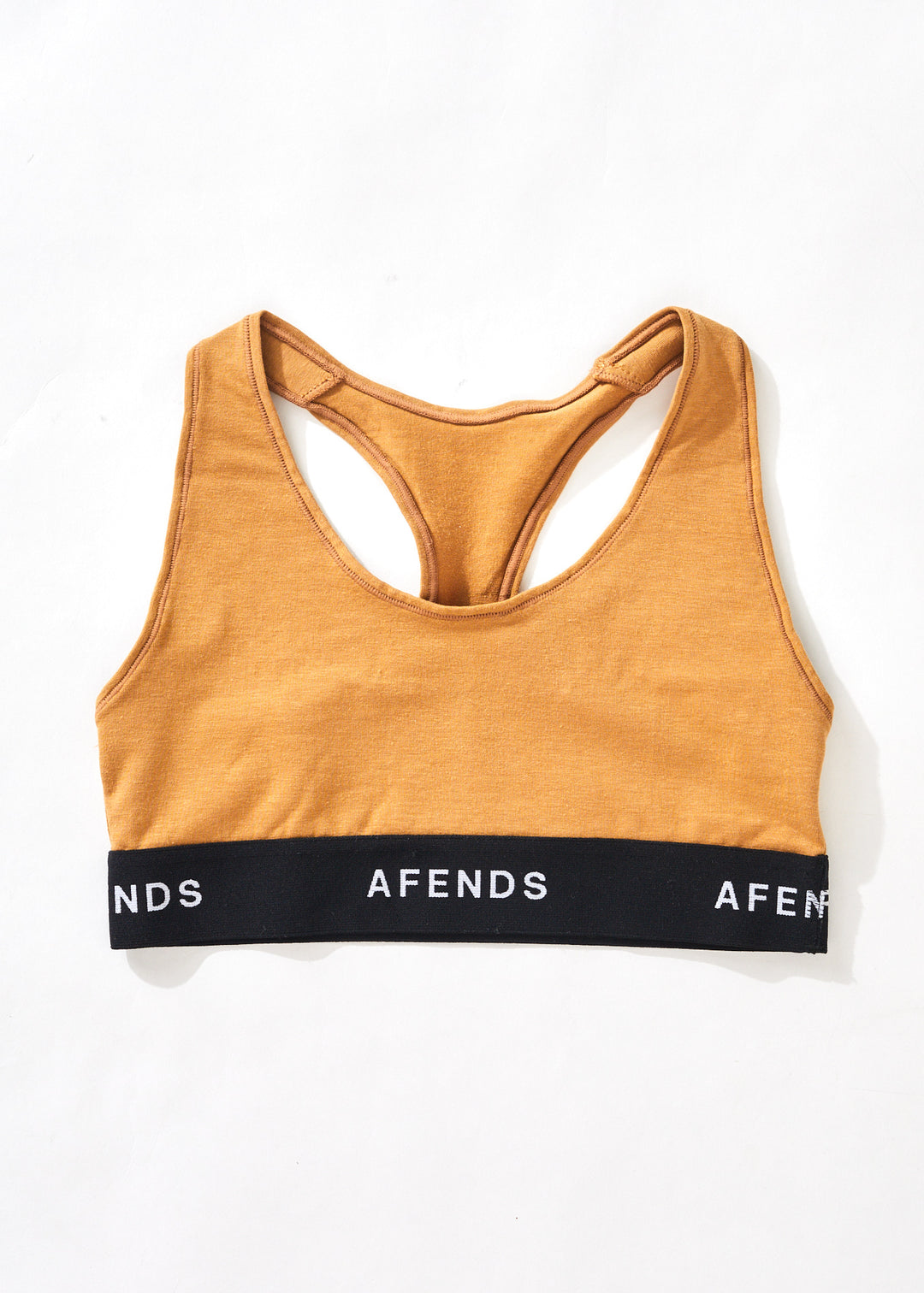 AFENDS Womens Molly - Sports Crop - Chestnut 