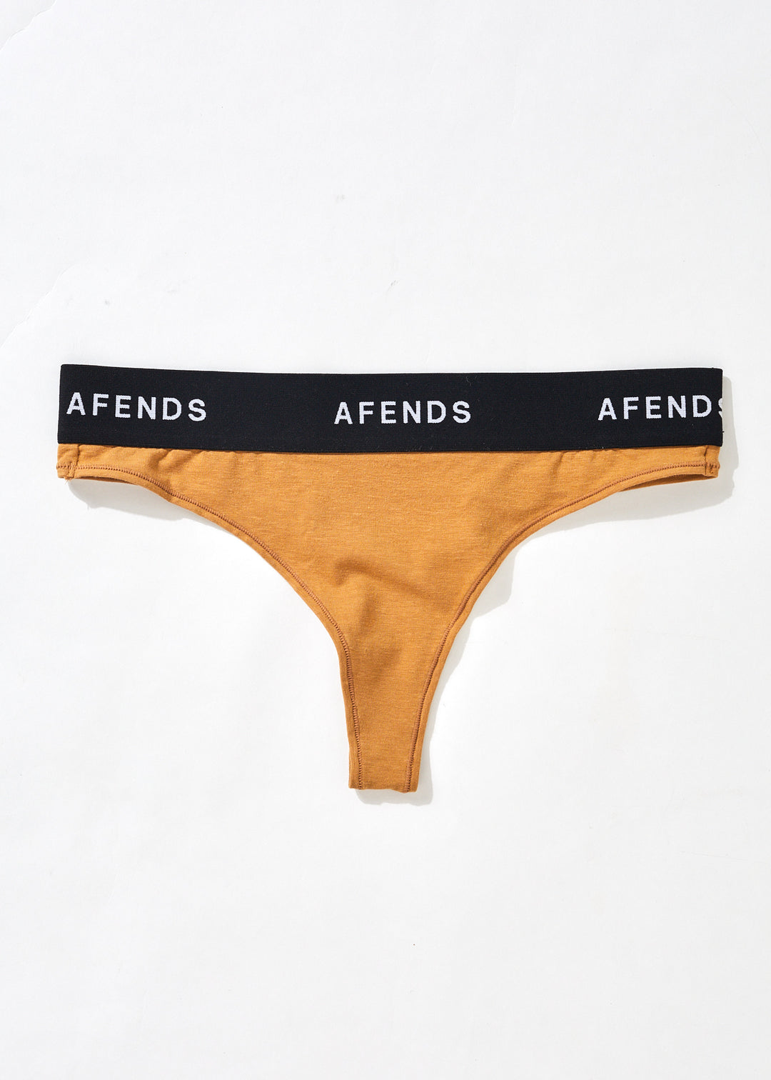 AFENDS Womens Molly - G-String Briefs 3 Pack - Chestnut A220667-CNT-XS