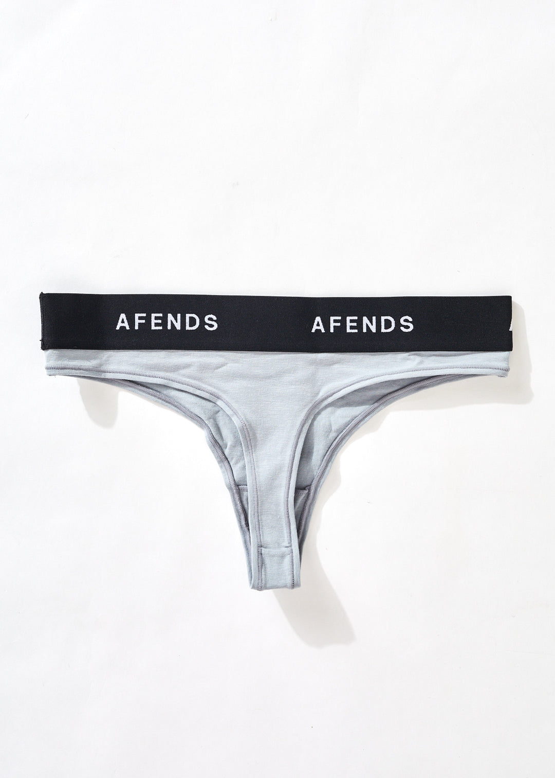 AFENDS Womens Molly - G-String Briefs 3 Pack - Shadow 