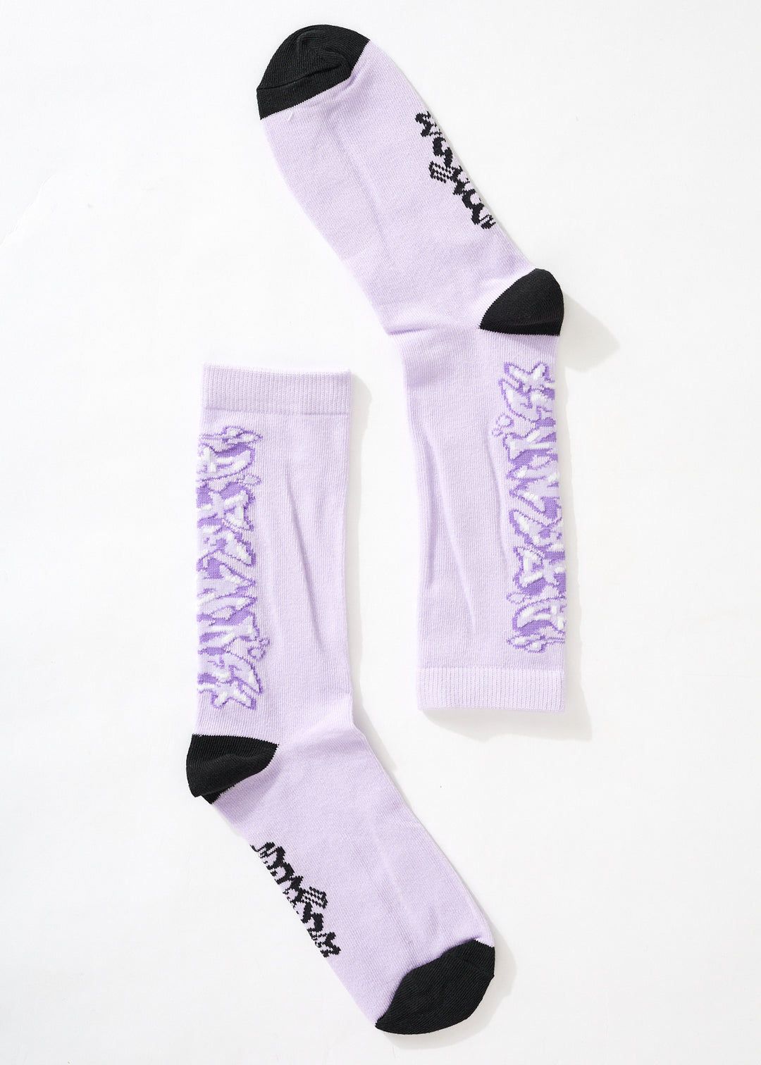 AFENDS Unisex Tracks - Crew Socks - Tulip 