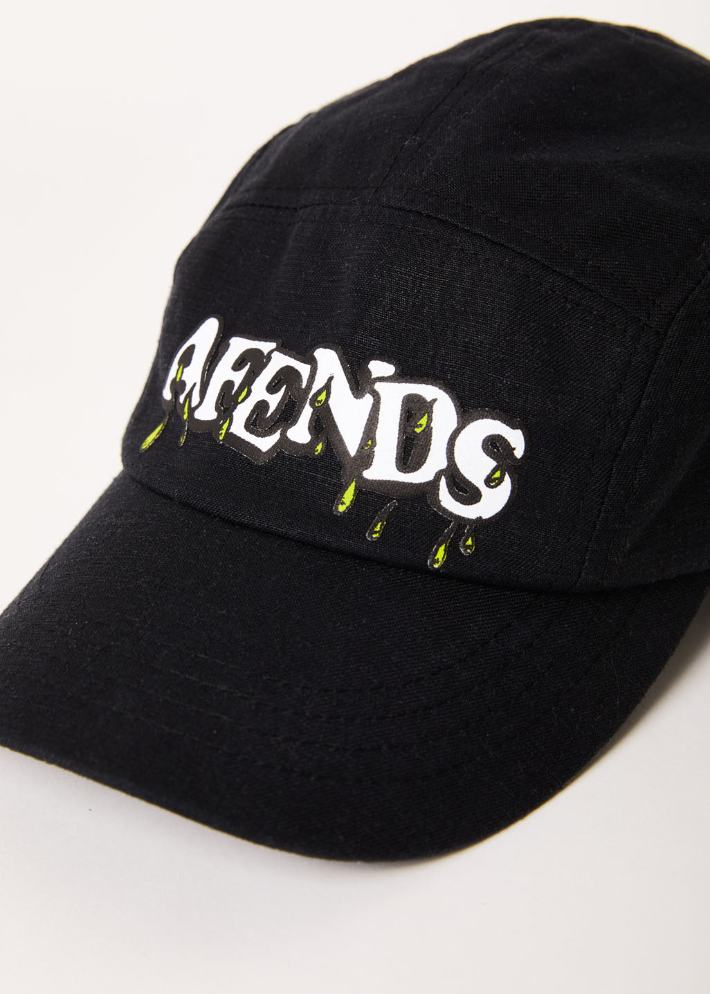 AFENDS Unisex Natural Technology - 5 Panel Cap - Black 