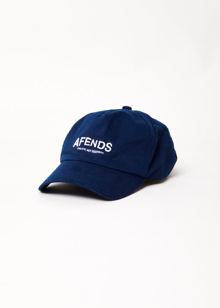 Afends Unisex Spaced Out - Recycled 5 Panel Cap - Seaport A224609-SPT-OS