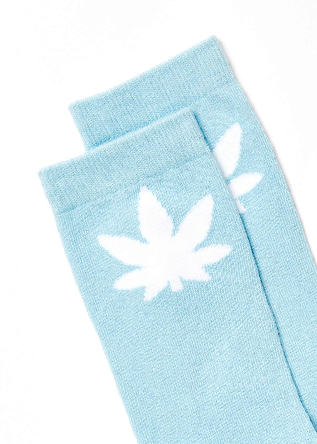 AFENDS Unisex Controlla - Crew Socks - Sky Blue 