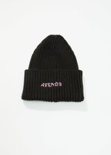Afends Unisex Day Dream - Ribbed Beanie - Black - Afends unisex day dream   ribbed beanie   black a232628 blk os