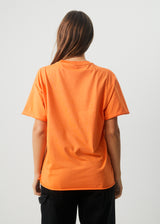 Afends Womens Luxury - Recycled Oversized T-Shirt - Papaya - Afends womens luxury   recycled oversized t shirt   papaya 
