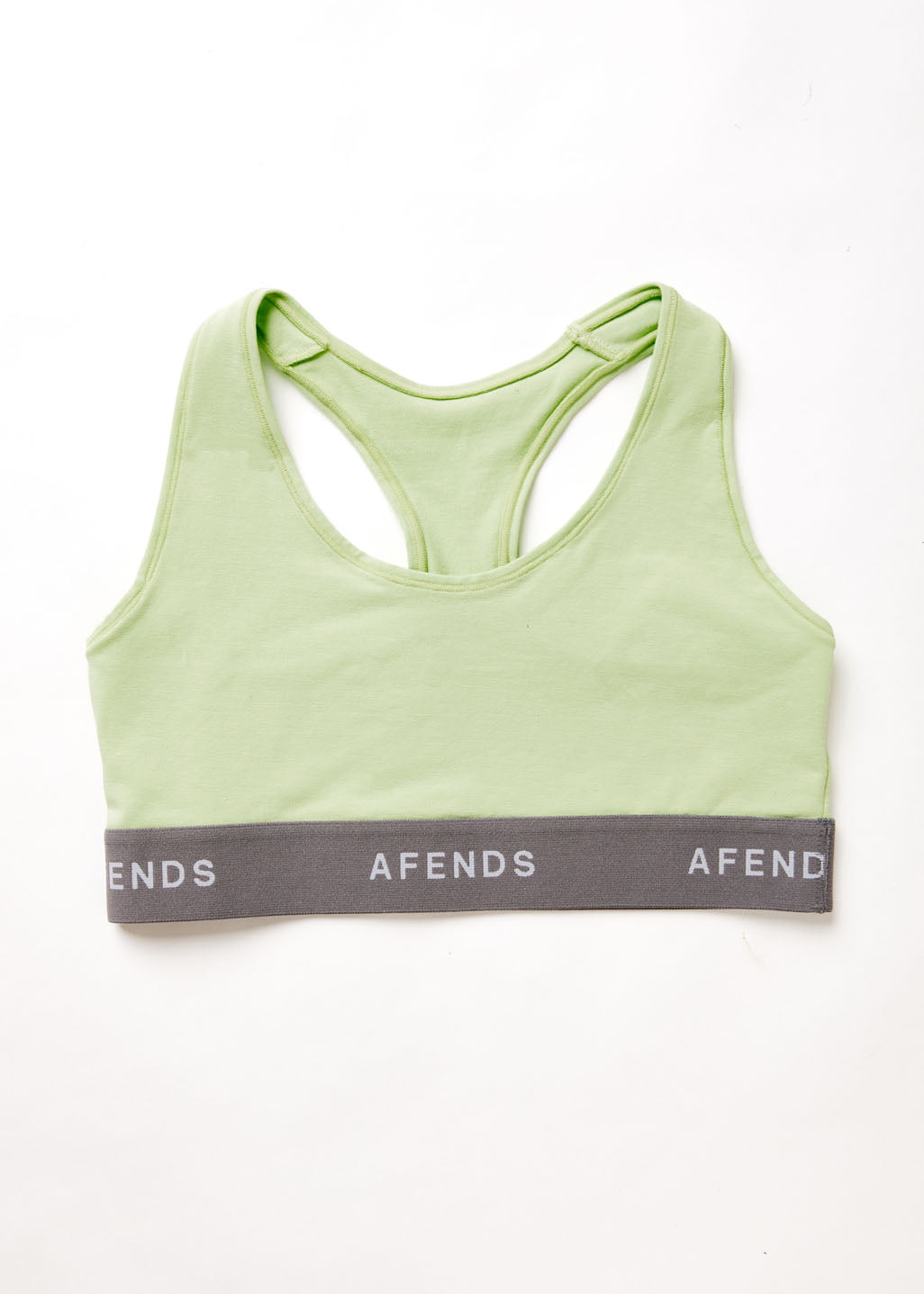 AFENDS Womens Molly - Sports Crop - Lime Green A220665-LMG-XS