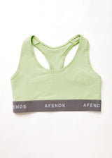 Afends Womens Molly - Hemp Sports Crop - Lime Green - Afends womens molly   hemp sports crop   lime green a220665 lmg xs
