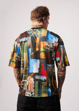Afends Mens Boulevard - Recycled Oversized T-Shirt - Multi - Afends mens boulevard   recycled oversized t shirt   multi 