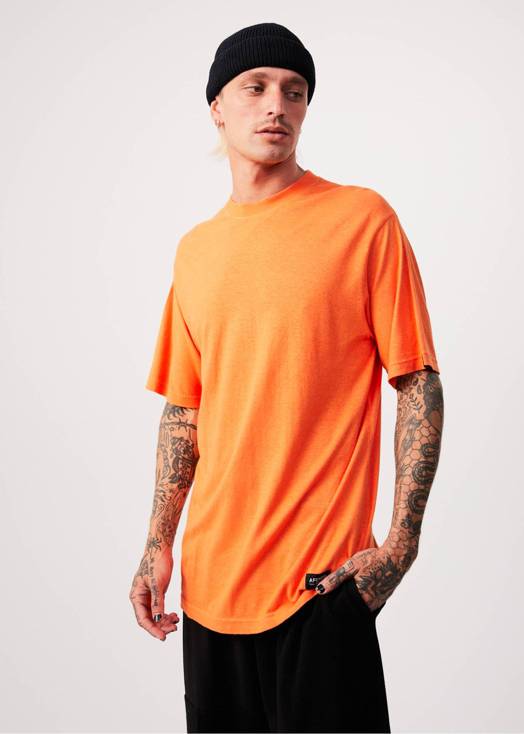 AFENDS Mens Classic - Retro Tee - Sunset 