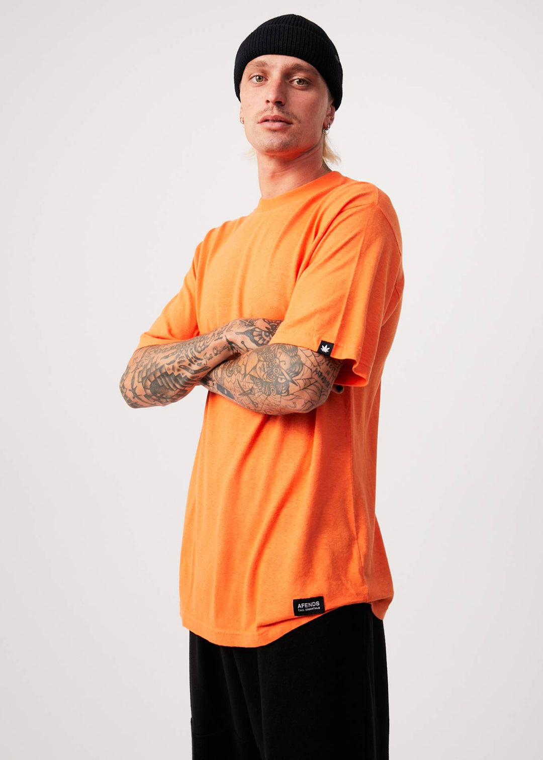 AFENDS Mens Classic - Retro Tee - Sunset 