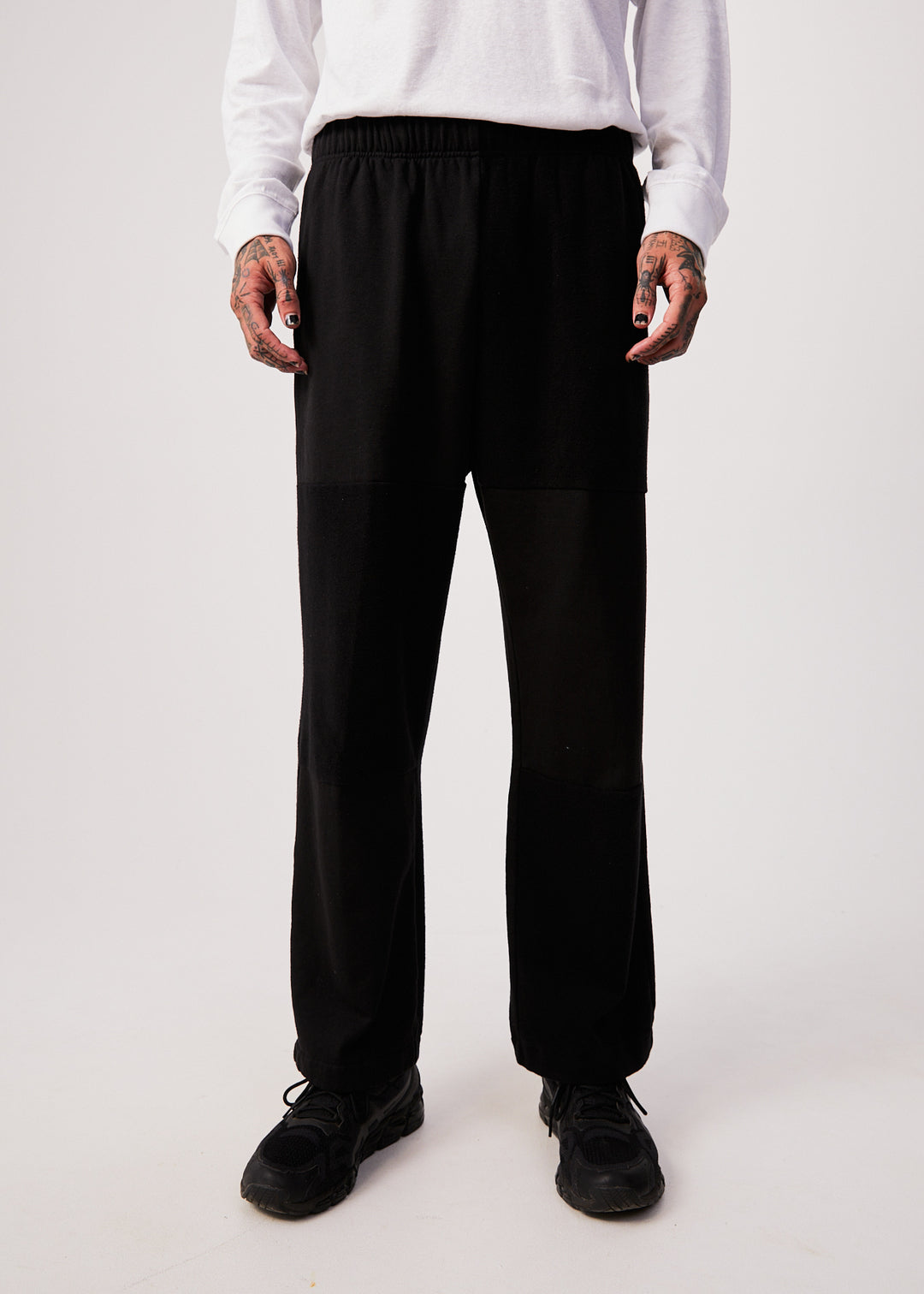 AFENDS Mens Creation - Sweat Pants - Black 