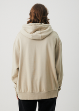 Afends Mens Luxury - Recycled Hoodie - Cement - Afends mens luxury   recycled hoodie   cement 
