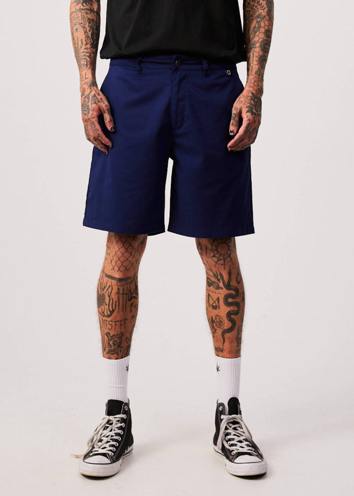 Afends Mens Ninety Twos - Recycled Chino Shorts - Seaport 
