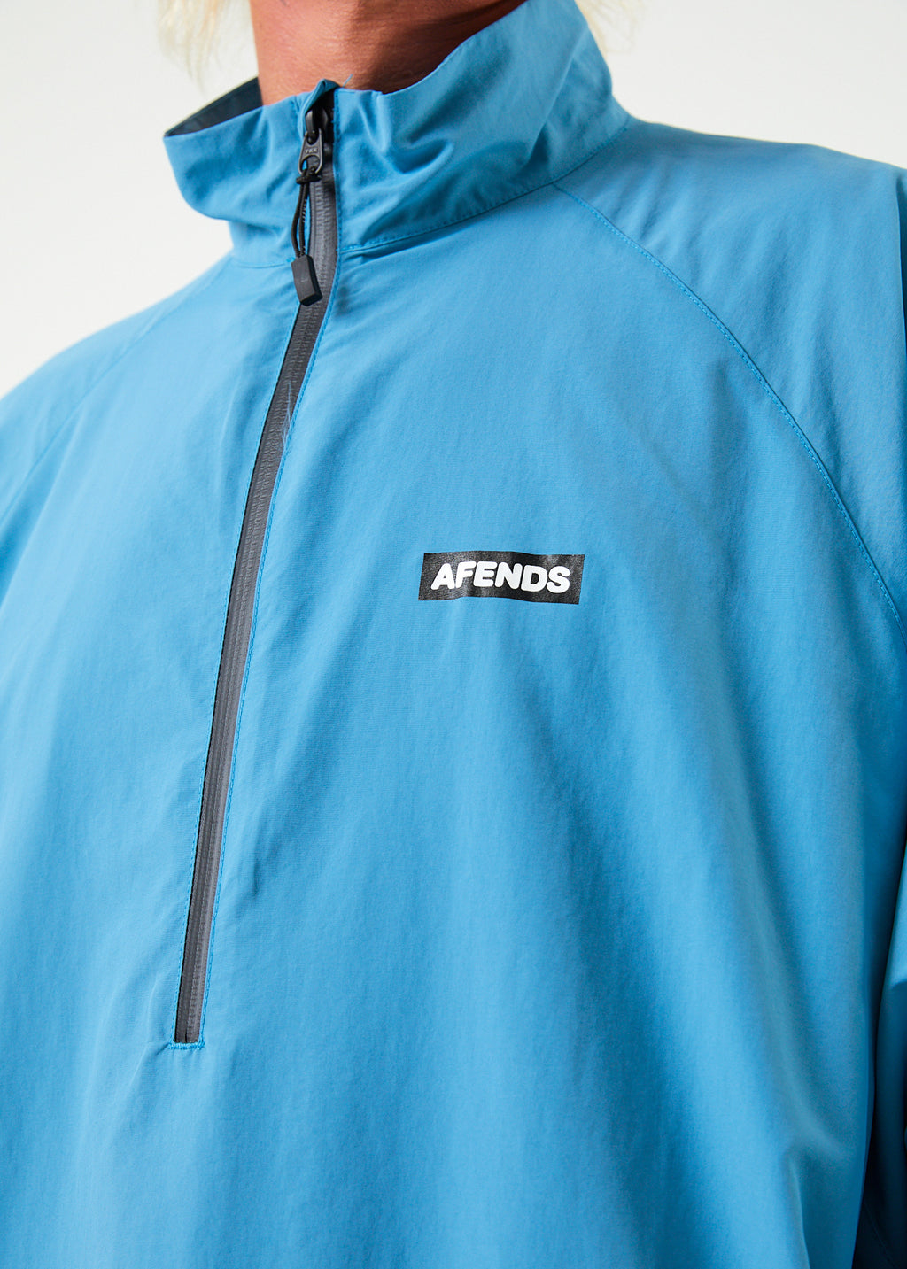 AFENDS Mens Polar - Spray Jacket - Dark Teal 
