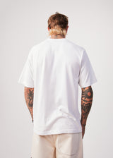 Afends Mens Revolution - Organic Retro T-Shirt - White - Afends mens revolution   organic retro t shirt   white 