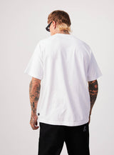 Afends Mens Spaced - Recycled Retro T-Shirt - White - Afends mens spaced   recycled retro t shirt   white 