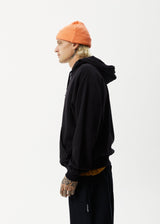 Afends Mens Sunshine - Graphic Hoodie - Black - Afends mens sunshine   graphic hoodie   black   sustainable clothing   streetwear