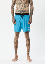 Afends Mens Vortex - Recycled Fixed Waist Boardshorts - Dark Teal - Afends mens vortex   recycled fixed waist boardshorts   dark teal 