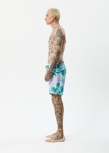 Afends Mens Thermal - Recycled Fixed Waist Boardshorts - Multi - Afends mens thermal   recycled fixed waist boardshorts   multi 