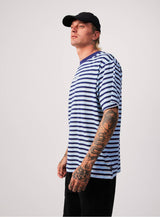 Afends Mens Views - Recycled Retro T-Shirt - Seaport - Afends mens views   recycled retro t shirt   seaport 