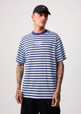 Afends Mens Views - Recycled Retro T-Shirt - Seaport - Afends mens views   recycled retro t shirt   seaport 