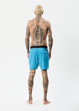 Afends Mens Vortex - Recycled Fixed Waist Boardshorts - Dark Teal - Afends mens vortex   recycled fixed waist boardshorts   dark teal 