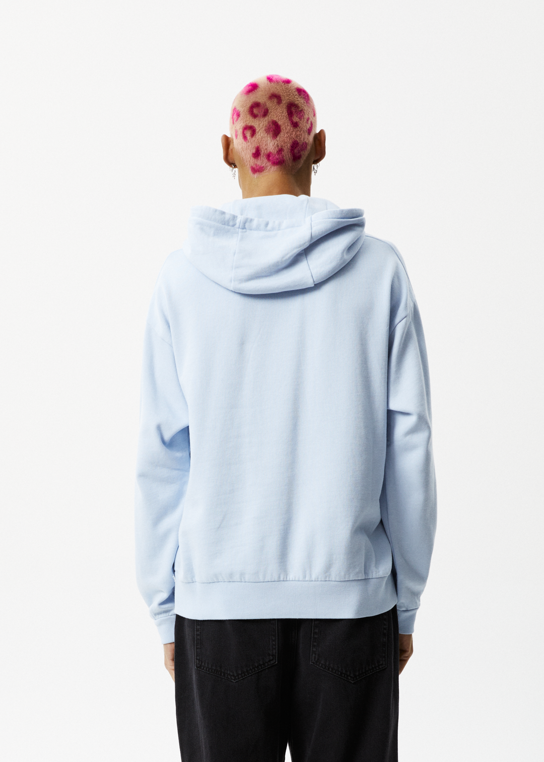 AFENDS Mens World Problems - Hoodie - Powder Blue 