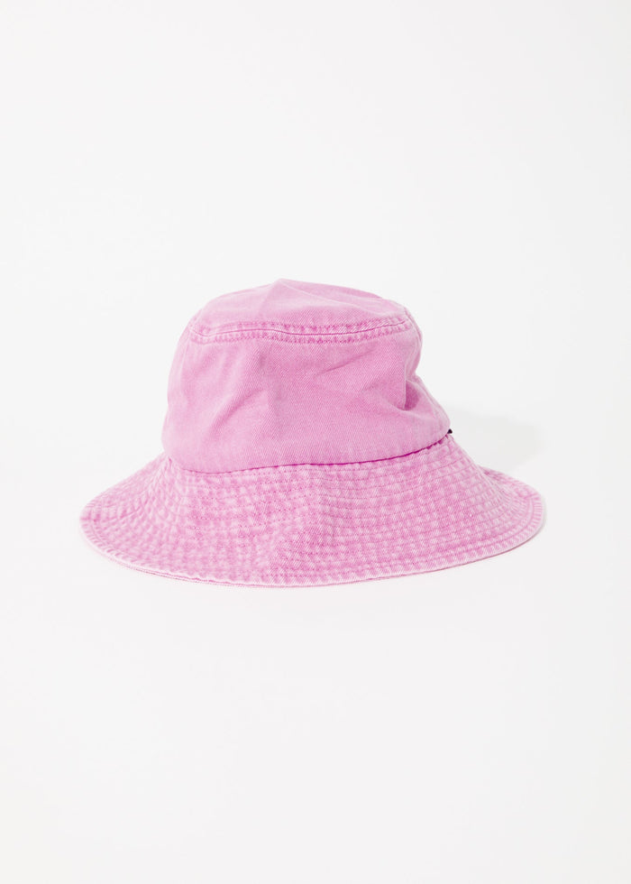 Afends Unisex Bella - Wide Brim Bucket Hat - Faded Candy A232605-FCD-S/M