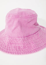 Afends Unisex Bella - Wide Brim Bucket Hat - Faded Candy - Afends unisex bella   wide brim bucket hat   faded candy 