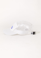 Afends Unisex Chromed - Recycled 5 Panel Cap - White - Afends unisex chromed   recycled 5 panel cap   white 